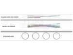 Підсвітка салону FORS.auto Hyundai Kia K5 Rainbow Kit в інтер'єрі