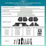 Підсвітка салону FORS.auto для Lincoln Corsair (Rainbow Kit)