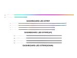 Підсвітка салону FORS.auto для BMW X1 2016-2020 (Rainbow Kit) - 18 LEDs - 1