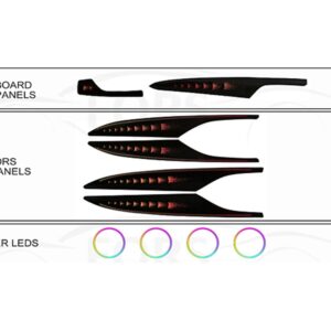 Підсвітка салону Cadillac ATS ATSL FORS.auto Starry з 22 LED - детальний вигляд