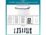 Підсвітка салону Honda Accord Rainbow Kit