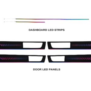 Підсвітка салону FORS.auto для Land Rover Discovery 4 2010-2016 (Streamer)-22 LEDs - 1