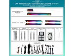 Підсвітка салону FORS.auto для Porsche Cayenne 2010-2017 - Dynamic Rainbow Kit