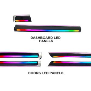 Підсвітка салону FORS.auto для Porsche Cayenne 2010-2017 - Dynamic Rainbow Kit - 1
