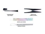 Підсвітка салону FORS.auto для Toyota Avalon Rainbow Kit в роботі