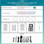 Підсвітка салону FORS.auto Rainbow Kit для Kia K5/Hyundai 2020