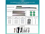 Підсвітка салону FORS.auto для Ford Mondeo 2013-2020 (Rainbow Kit) з 22 LED