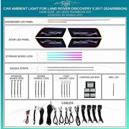 Підсвітка салону FORS.auto Land Rover Discovery 5 Ribbon
