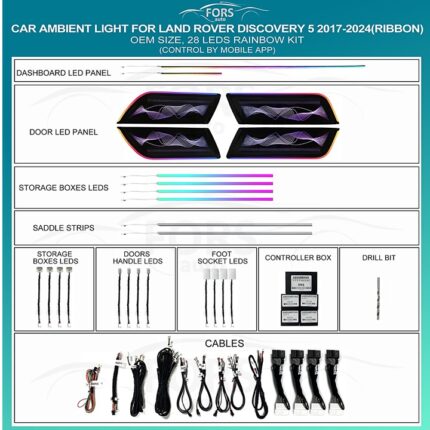 Підсвітка салону FORS.auto Land Rover Discovery 5 Ribbon