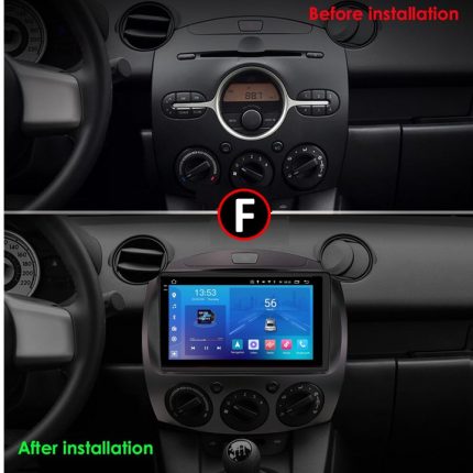 Штатна магнітола FORS auto Mazda 2