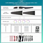 Підсвітка салону FORS.auto для Geely Boyue Cool 2023 (Rainbow Kit)