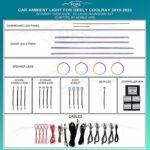Підсвітка салону Geely Coolray FORS.auto Rainbow Kit