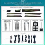 Підсвітка салону Honda Civic FORS.auto Carbon Fiber