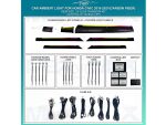 Підсвітка салону Honda Civic Carbon Fiber Rainbow Kit