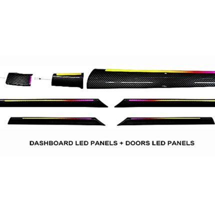 Підсвітка салону Honda Civic Carbon Fiber Rainbow Kit - детальний вигляд
