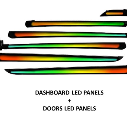 Підсвітка салону FORS.auto для Lexus ES 2021-2023 (Dynamic Rainbow Kit)-20 LEDs - 1