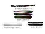 Підсвітка салону Mercedes Benz E Class FORS.auto Dynamic Rainbow Kit в інтер'єрі
