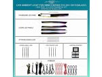 Підсвітка салону FORS.auto для BMW 5 Series F18 2011-2017 (Galaxy)-23 LEDs