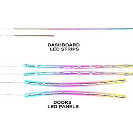 Підсвітка салону FORS.auto Rainbow Kit для Cadillac CT6 – детальний вигляд