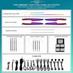 Підсвітка салону Cadillac XT5 XT6 FORS.auto Dynamic Rainbow Kit