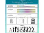 Підсвітка салону FORS.auto для Cadillac XT5/XT6 (Rainbow Kit)-16 LEDs