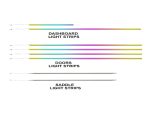 Підсвітка салону FORS.auto для Cadillac XTS (Rainbow) в інтер'єрі