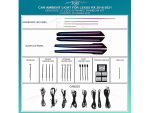 Підсвітка салону Lexus RX 2016-2021 FORS.auto Dynamic Rainbow Kit