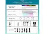 Підсвітка салону FORS.auto для Lexus RX 2023 Rainbow Kit