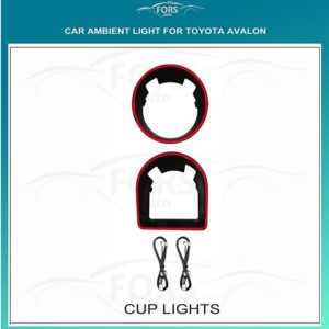Підсвітка салону FORS.auto для Toyota Avalon (Cup Lighs)