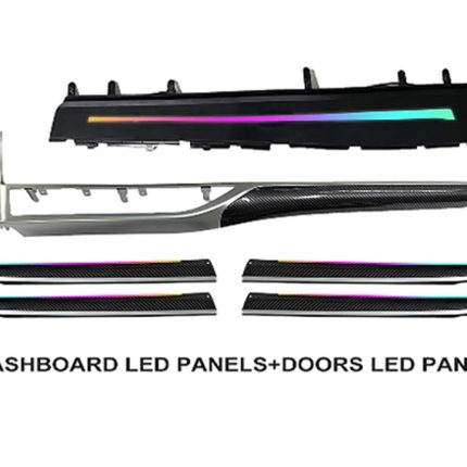Підсвітка салону Toyota Highlander Carbon Fiber - детальний вигляд