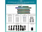 Підсвітка салону Toyota Land Cruiser 2008-2021 FORS.auto Dynamic Rainbow Kit