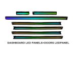 Підсвітка салону Toyota Land Cruiser FORS.auto Dynamic Rainbow Kit - детальний вигляд