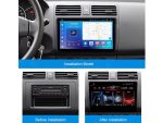 Штатна магнітола FORS.auto для Suzuki Swift (2004-2010) - вигляд збоку