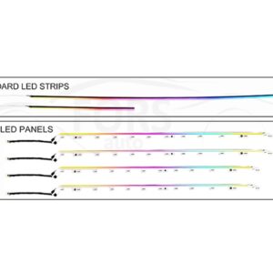 Підсвітка салону Volkswagen Passat Rainbow Kit FORS.auto в інтер'єрі