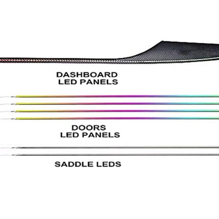Підсвітка салону FORS.auto для Audi A6/RS6 Sport 2012-2018 (Carbon Fiber)-20 LEDs - 1