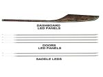 Підсвітка салону FORS.auto для Audi A6/RS6 Sport 2012-2018 (Peach Wood)-20 LEDs - 1