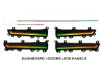 Підсвітка салону FORS.auto Honda Civic Integra Rainbow Kit в інтер'єрі