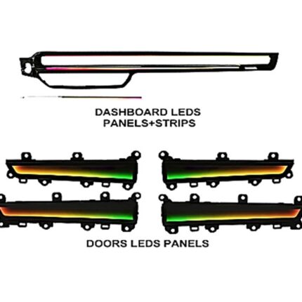 Підсвітка салону Honda Civic Integra FORS.auto Dynamic Rainbow Kit – вид збоку