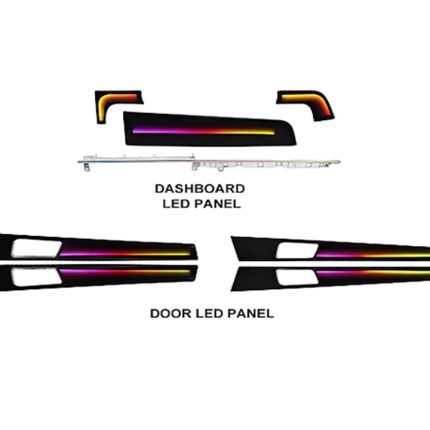 Підсвітка салону FORS.auto для Porsche Panamera 2017-2023 (Dynamic Rainbow Kit)-22 LEDs - 1