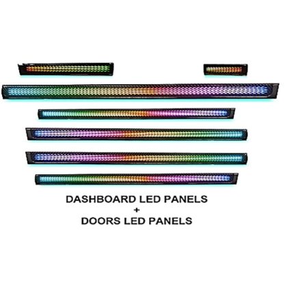 Підсвітка салону FORS.auto для Toyota Land Cruiser 2010-2021 (Dragon Scale)-19 LEDs - 1