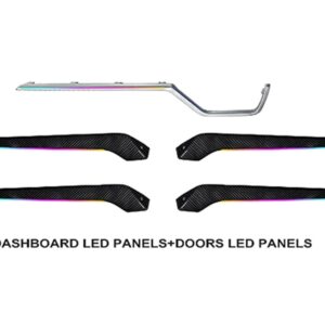 Підсвітка салону FORS.auto Toyota RAV4 2020-2021 Carbon Fiber - детальний вигляд