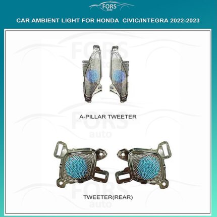 Підсвітка салону FORS.auto для Honda Civic/Integra 2022-2023 (A-Pillar Tweeter/Tweeter Rear)