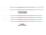 Підсвітка салону FORS.auto для Toyota Crown (14TH) 2015-2018 (Rainbow Kit)-19 LEDs - 1