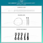 Підсвітка салону FORS.auto Audi A8 2011-2017
