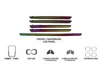 Підсвітка салону FORS.auto для Honda Breeze 2023-2024 Dynamic Rainbow Kit – детальний вигляд