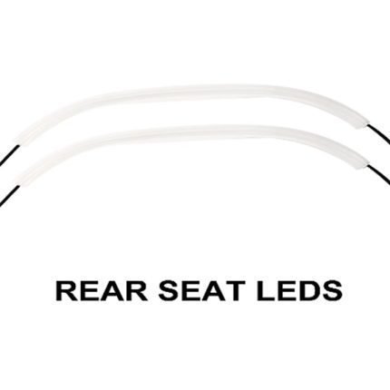 Підсвітка салону Audi Q5 FORS.auto Rear Seat LEDs в інтер'єрі автомобіля