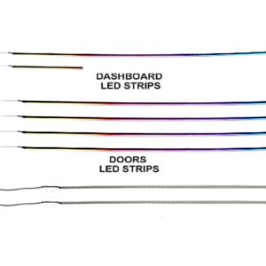 Підсвітка салону FORS.auto для Audi Q7 2015-2019 (Rainbow Kit) - 24 LEDs