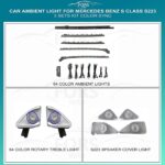 Підсвітка салону FORS.auto Mercedes Benz S Class S223 Color Sync
