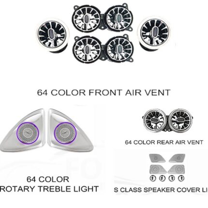 Підсвітка салону FORS.auto для Mercedes-Benz S-Class W222 (Color Sync)-5 Sets Kit - 1