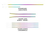 Підсвітка салону FORS.auto для Mercedes-Benz V-Class V260 2016-2022 (Rainbow Kit)-18 LEDs - 1